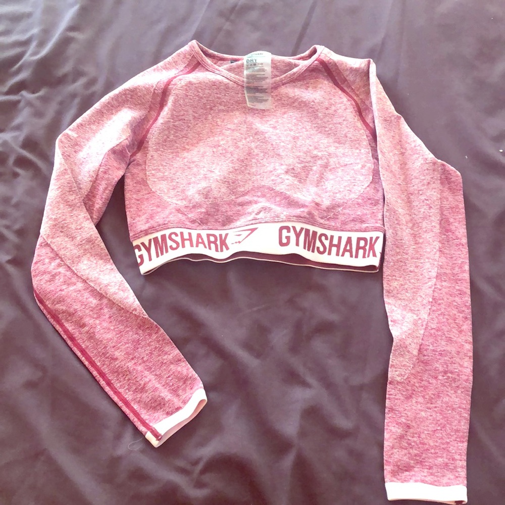 Gymshark Flex Cropped Long Sleeve Top